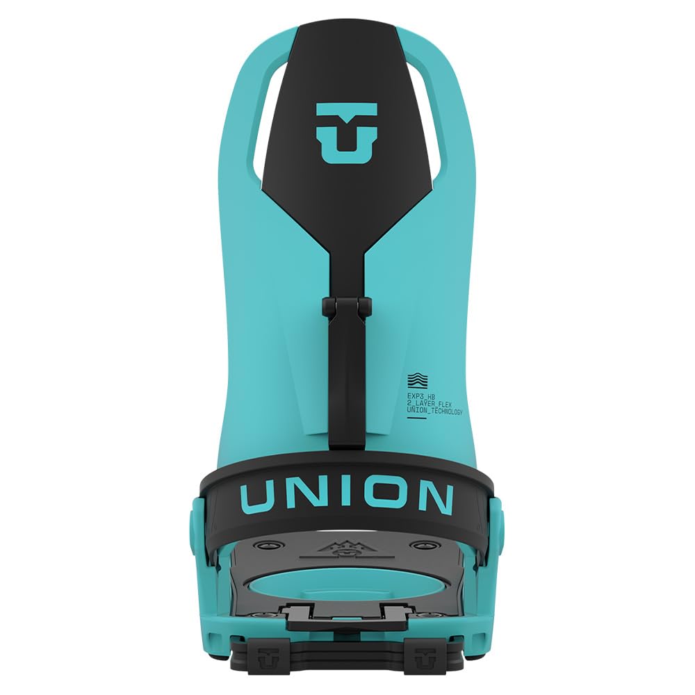 Amazon | Union Charger メンズ スノーボードビンディング、M、シアン
